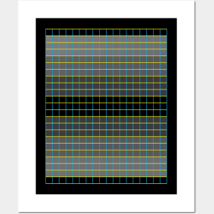 Grid Strain Posters and Art